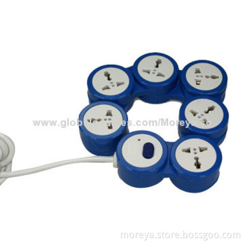 Extension Power Socket with 360 Degrees Flexible Universal Type